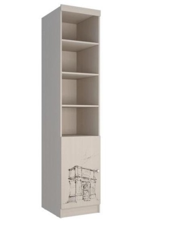 Пенал Открытый Мийа-3 ПО-302 /Фотопечать (Ш-450 х В-2090 х Г-509 мм)