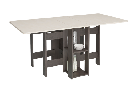 Стол-книжка 2 с баром венге / дуб белфорд 