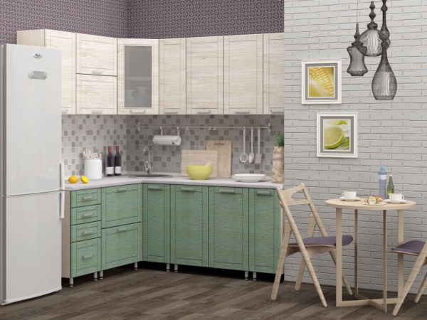 Кухонный Гарнитур Лофт 1600*2000 мм/Разные Цвета