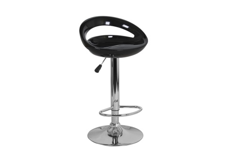 Стул барный Диско черный